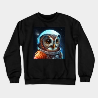 Owl Astronaut - Awesome Owl #2 Crewneck Sweatshirt